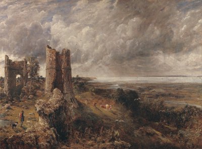 Hadleigh Kasteel, De Monding van de Theems--Ochtend na een Stormachtige Nacht door John Constable